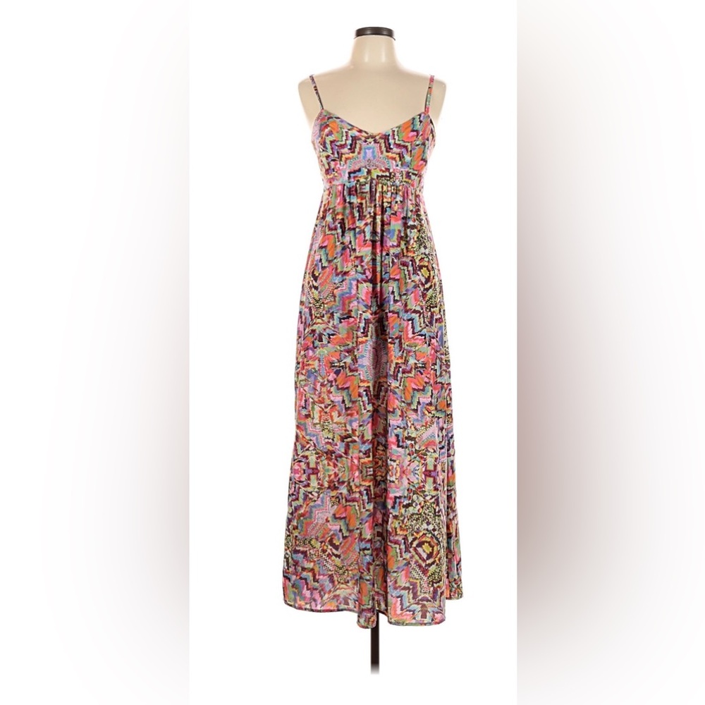 Felicity & Coco Vibrant Geometric Maxi Skirt
